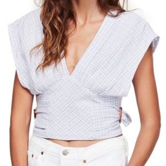 FREE PEOPLE ALWAYS ON MY MIND TOP SIZE MED - Picture 1 of 7